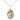 14kt Gold Filled Miraculous Medal Necklace 3/4 x 1/2 inch pendant on 18 inch chain by Bliss