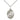 Sterling Silver Miraculous Medal Necklace with 18 inch chain - 3/4 x 1/2 inch pendant - Bliss USA