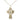 14kt Gold Filled Medium Celtic Crucifix Necklace with 18 inch chain, handcrafted Catholic jewelry by Bliss