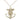 14kt Gold Filled Anchor Crucifix Necklace 1x7/8 inch pendant on 18 inch chain by Bliss Manufacturing