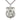 Large Sterling Silver St. Michael the Archangel medal necklace 1 3/8 inch with 24 inch chain by Bliss
