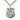 Sterling Silver St. Michael the Archangel Medal Necklace 1x7/8 inches medium pendant with 24 inch curb chain by Bliss Manufacturing