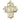 14kt Solid Gold Large Five-Way Medal Pendant 1 1/4 inch featuring Our Lady of Guadalupe, St Juan Diego, St Padre Pio, St Francis Xavier, Santo Nino handcrafted by Bliss