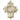 Large 14kt solid gold Catholic apparitions medal pendant 1 1/4 x 1 inch by Bliss Manufacturing
