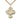 14kt Gold Filled Firefighter 5-Way Medal Necklace 1 1/4 x 1 inch with 24 inch chain by Bliss
