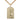 14kt gold filled St. Christopher patron saint medal necklace medium 1 1/8 x 5/8 inch with 24 inch chain USA Bliss