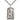 Sterling Silver St Joseph Patron Saint Medal Necklace 1 1/8 inch pendant with 24 inch chain by Bliss USA