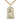Medium 14kt gold filled St. Anthony patron saint medal necklace with 24 inch curb chain, handcrafted by Bliss