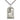 Sterling silver medium St. Anthony patron saint medal necklace 1 1/8 x 5/8 inch 24 inch chain Bliss USA
