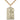 14kt Gold Filled St. Francis Patron Saint Medal Necklace 1 1/8 x 5/8 inches with 24 inch chain by Bliss
