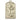 14kt solid gold St. Francis patron saint medal pendant, 1 1/8 x 5/8 inches, handcrafted by Bliss Manufacturing USA