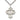 Sterling silver polish 4-way medal necklace with 24 inch chain handcrafted in USA by Bliss Manufacturing