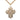 14kt Gold Filled Large Warrior 5-Way Catholic Medal Necklace 1 3/8 inch pendant on 24 inch chain by Bliss