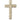 Large 14kt solid gold knurled cross pendant 1 3/4 x 1 inch handcrafted by Bliss Manufacturing USA