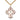 14kt Gold Filled Five-Way Cross Air Force Medal Necklace 1 1/4 inch large pendant 24 inch chain Bliss