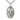 Large Sterling Silver Miraculous Medal Necklace 1 5/8 x 1 inch pendant with 24 inch chain by Bliss