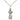 Sterling Silver St. Francis of Assisi Patron Saint Medal Necklace 1 inch by 3/8 inch on 18 inch chain by Bliss