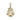 14kt Solid Gold Catholic Infant Figure medal pendant, 7/8 inch by 1/2 inch, handmade by Bliss Manufacturing