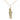 14kt Gold Filled St. Patrick patron saint medal necklace, 1 inch by 1/4 inch with 18 inch chain, handmade by Bliss Manufacturing