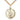 14kt Gold Filled St. Bernadette Patron Saint Medal Necklace 1x7/8 inch on 24 inch Curb Chain by Bliss
