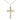14kt Gold Filled Large Cross Necklace 1 1/4 x 3/4 inches with 18 inch chain by Bliss