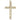 14kt solid gold large Catholic cross pendant 1.25 inches by 0.75 inches handcrafted by Bliss USA