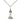 Sterling Silver Lighthouse Pendant Necklace 3/4 x 3/8 inch with 18 inch Chain by Bliss Manufacturing USA