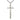 Sterling silver extra large cross pendant necklace 2 1/4 x 1 inches with 24 inch chain by Bliss USA
