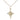 14kt Gold Filled medium Catholic cross necklace with 3/4 inch by 1/2 inch pendant on 18 inch curb chain by Bliss Manufacturing