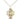 14kt Gold Filled Medium RCIA Pendant Necklace 7/8 inch with 18 inch chain by Bliss Manufacturing