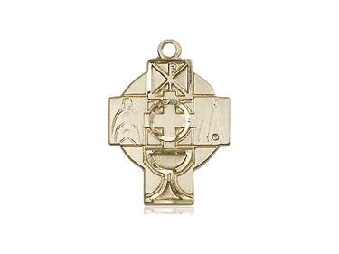 14kt Solid Gold RCIA Medal Pendant 7/8 x 5/8 inches handcrafted by Bliss Manufacturing USA