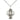 Sterling Silver RCIA pendant necklace 7/8 x 5/8 inch medium on 18 inch chain handcrafted by Bliss USA