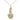 14kt Gold Filled Our Lady of Fatima Medal Necklace 1 x 1/2 inch pendant on 18 inch chain by Bliss