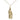 Medium 14kt gold filled St. Ann patron saint medal necklace with 18 inch curb chain, handcrafted by Bliss