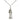 Sterling silver St. Anthony Catholic patron saint medal necklace with 18 inch curb chain by Bliss