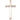 14kt solid gold extra large Catholic altar server cross pendant 2 5/8 inch handmade USA Bliss Manufacturing