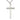Sterling silver extra large altar server cross necklace 2 5/8 x 1 3/8 pendant on 24 inch chain by Bliss
