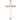 14kt Solid Gold Extra Large Lay Minister Cross Pendant, 2 5/8 x 1 3/8 inches, handcrafted in USA by Bliss Manufacturing