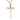Extra Large 14kt Gold Filled Catholic Lector Cross Necklace 2 5/8 x 1 3/8 inches on 24 inch chain by Bliss