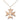Medium 14kt Gold Filled Maltese Cross Necklace 3/4 x 5/8 inch pendant on 18 inch curb chain by Bliss Manufacturing
