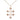 14kt Gold Filled Cross of Lorraine necklace 1 inch by 5/8 inch pendant on 18 inch chain handcrafted by Bliss USA