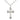 Sterling Silver Medium Catholic Cross Necklace 1x5/8 inch pendant on 18 inch chain by Bliss Manufacturing
