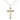 14kt Gold Filled Catholic Cross Necklace, 1 x 5/8 inch pendant on 18 inch lite curb chain by Bliss