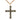 14kt Gold Filled Large Catholic Cross Necklace 1 5/8 x 1 1/4 inches with 24 inch chain by Bliss Manufacturing