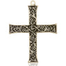14kt Solid Gold Large Catholic Cross Pendant 1 5/8 x 1 1/4 inches by Bliss Manufacturing handcrafted in USA