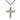 Sterling Silver Large Jesus Christus Cross Necklace 1 3/8 inch pendant with 24 inch chain by Bliss Manufacturing