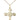 14kt Gold Filled Medium Army Cross Necklace 7/8 x 5/8 inches with 18 inch Curb Chain by Bliss