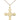 14kt gold filled Catholic cross necklace - medium 7/8 inch pendant - 18 inch curb chain - handcrafted by Bliss