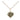 14kt gold filled small Heart of Jesus cross necklace 3/8 inch pendant with 18 inch chain by Bliss