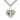 Sterling Silver Sacred Heart of Jesus Cross Necklace 7/8 inch pendant 24 inch chain by Bliss Manufacturing
